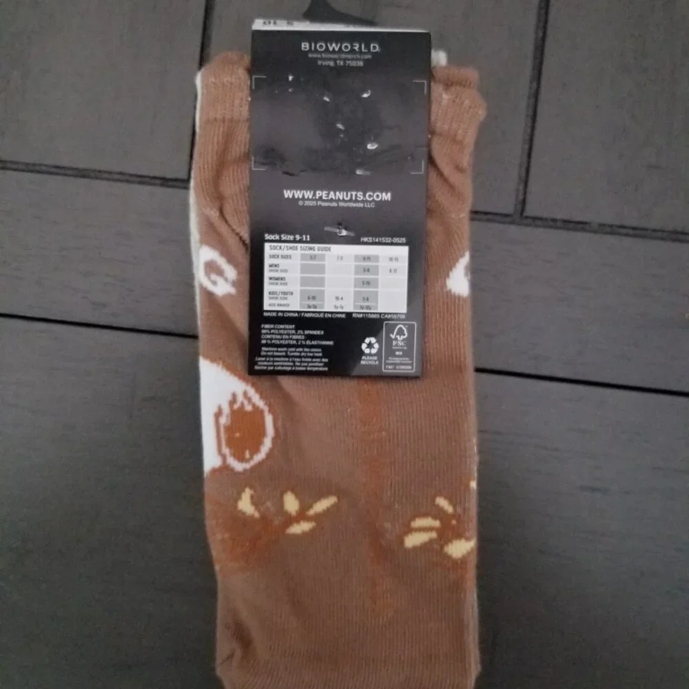 Peanuts Fall Cozy 2 Pair Adult Ankle Sock Set